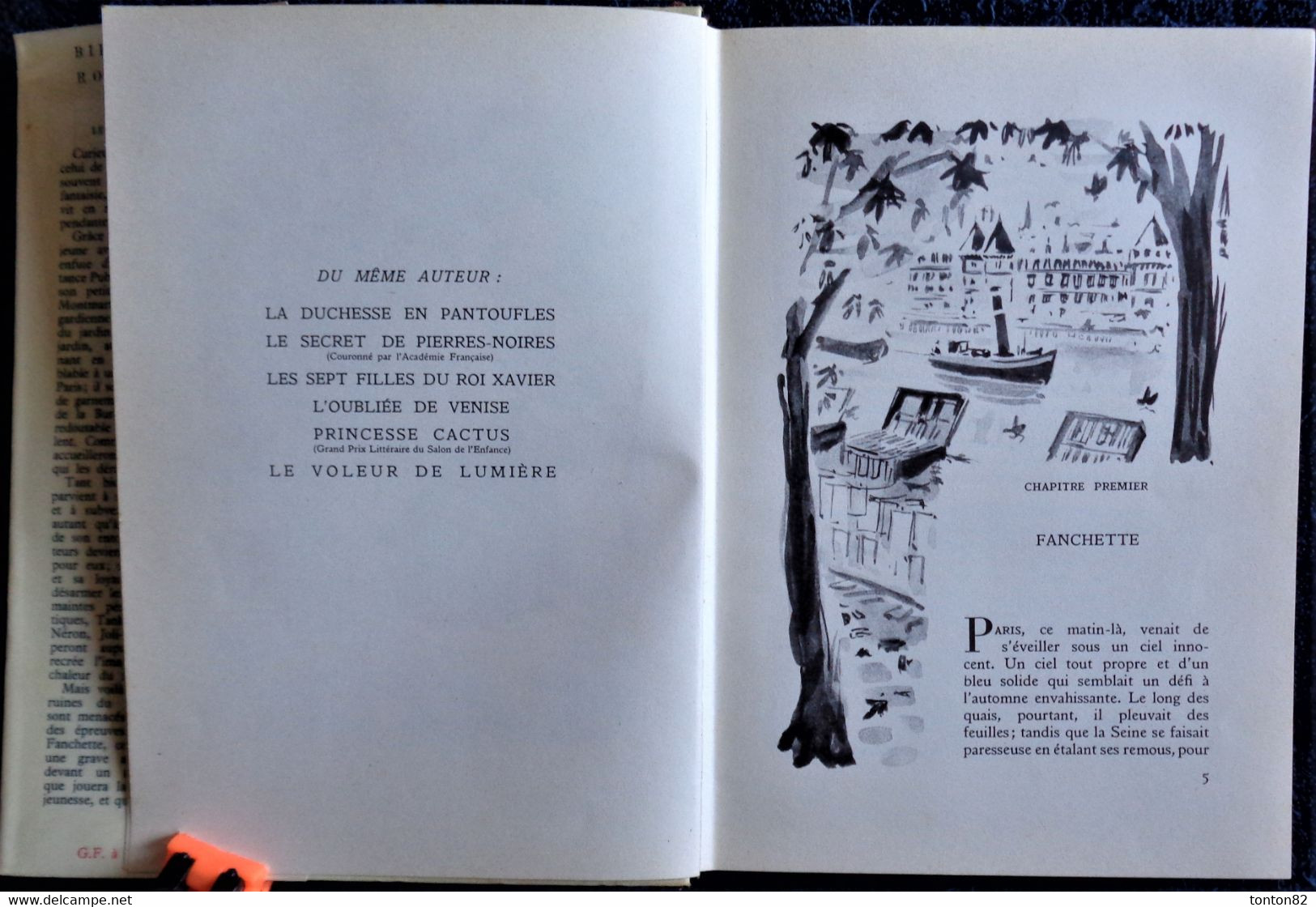 Saint-Marcoux - FANCHETTE, Le Jardin De L'espérance - Rouge Et Or  Souveraine - ( 1955 ) . - Bibliotheque Rouge Et Or