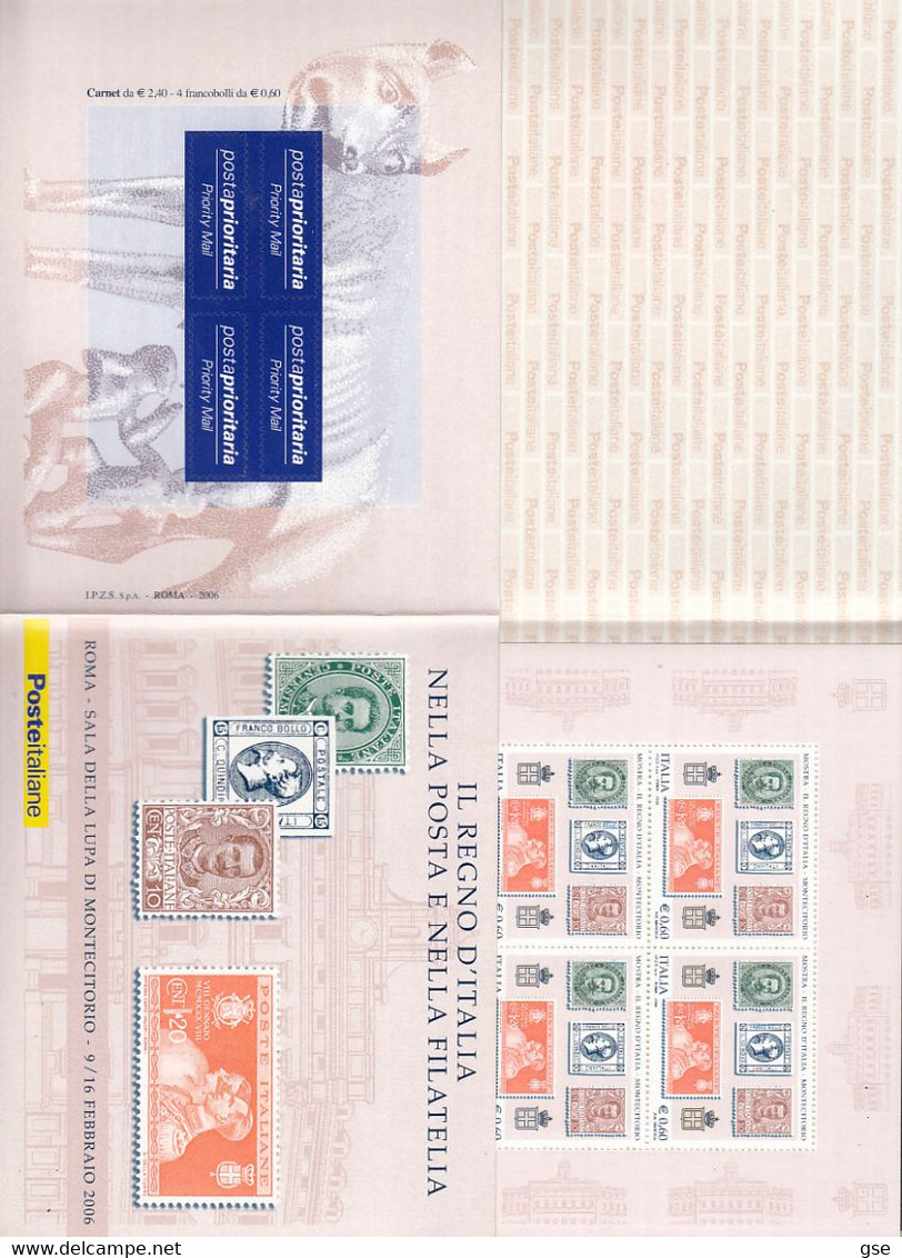 ITALIA  2006 - Sassone  27** - Regno D'Italia - Postzegelboekjes