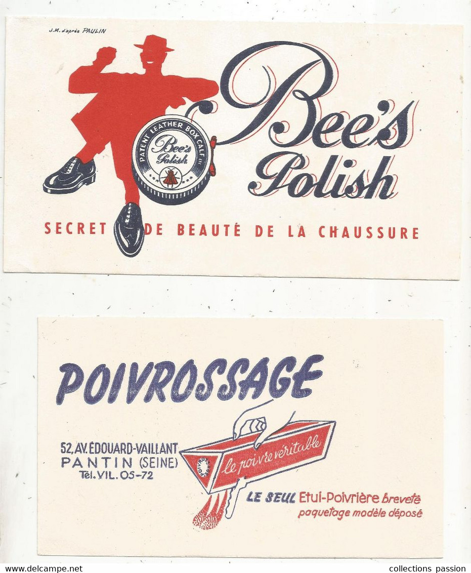 JC ,buvard, LOT DE 12 BUVARDS, 6 Scans ,frais Fr 4.45 E - Collections, Lots & Series