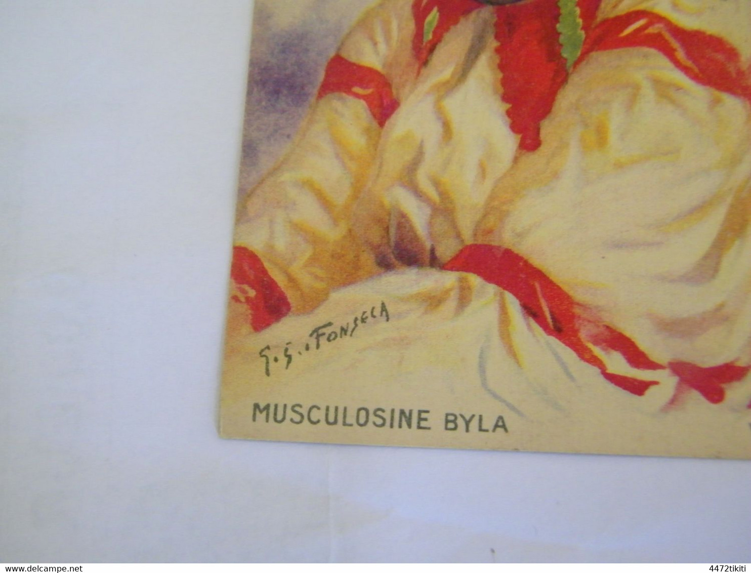 CPA - Illustrateur Fonsela : VI Circassie - Publicité Musculosine Byla - 1920 - SUP  (FW 65) - Morin, J.