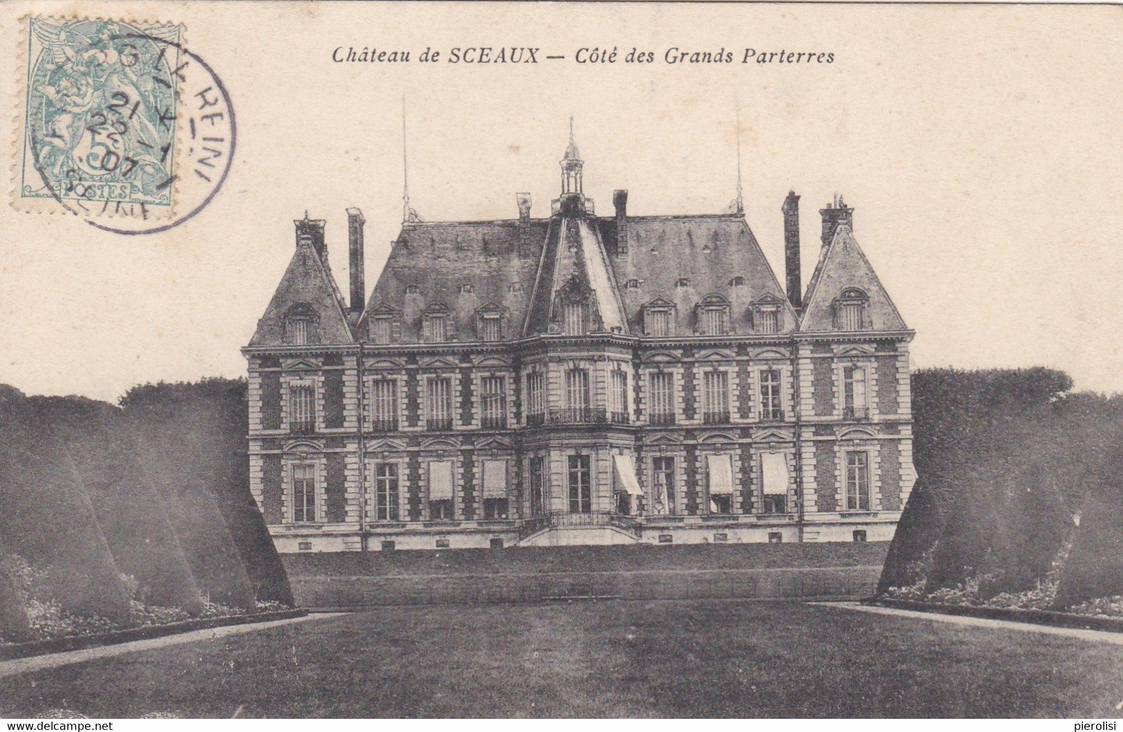 (C-ST298) - Chateau De SCEAUX - Cote Des Grands Parterres - CARTOLINA PICCOLO FORMATO - Ile-de-France