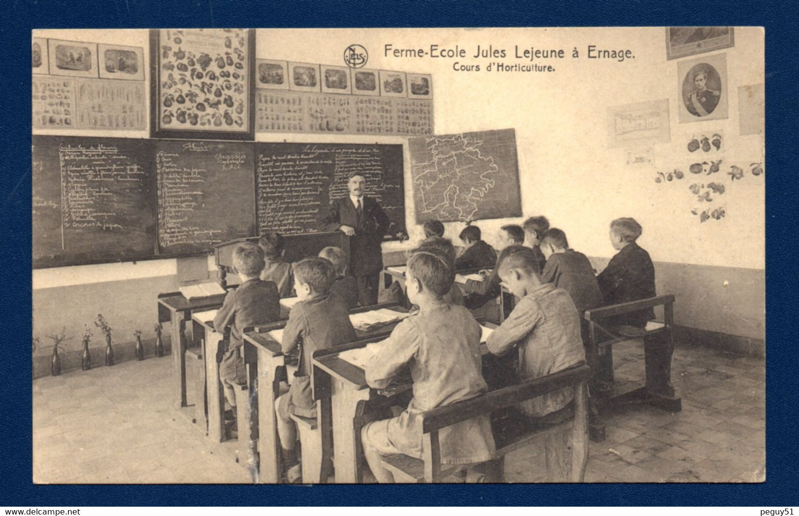 Ernage ( Gembloux). Ferme-école Jules Lejeune. Cours D'Horticulture. Sté Royale Des Enfants Martyrs-Bruxelles - Gembloux