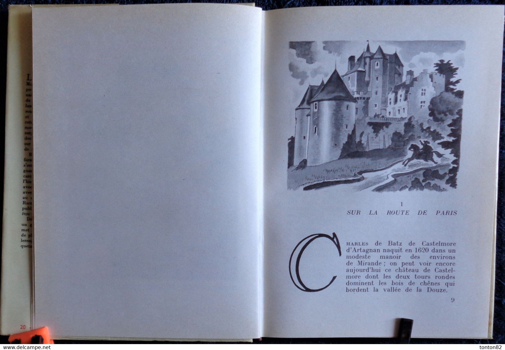 Rodolphe Thierry - D'ARTAGNAN Mousquetaire Du ROY - Bibliothèque Rouge Et Or Souveraine - (1951) - Bibliotheque Rouge Et Or