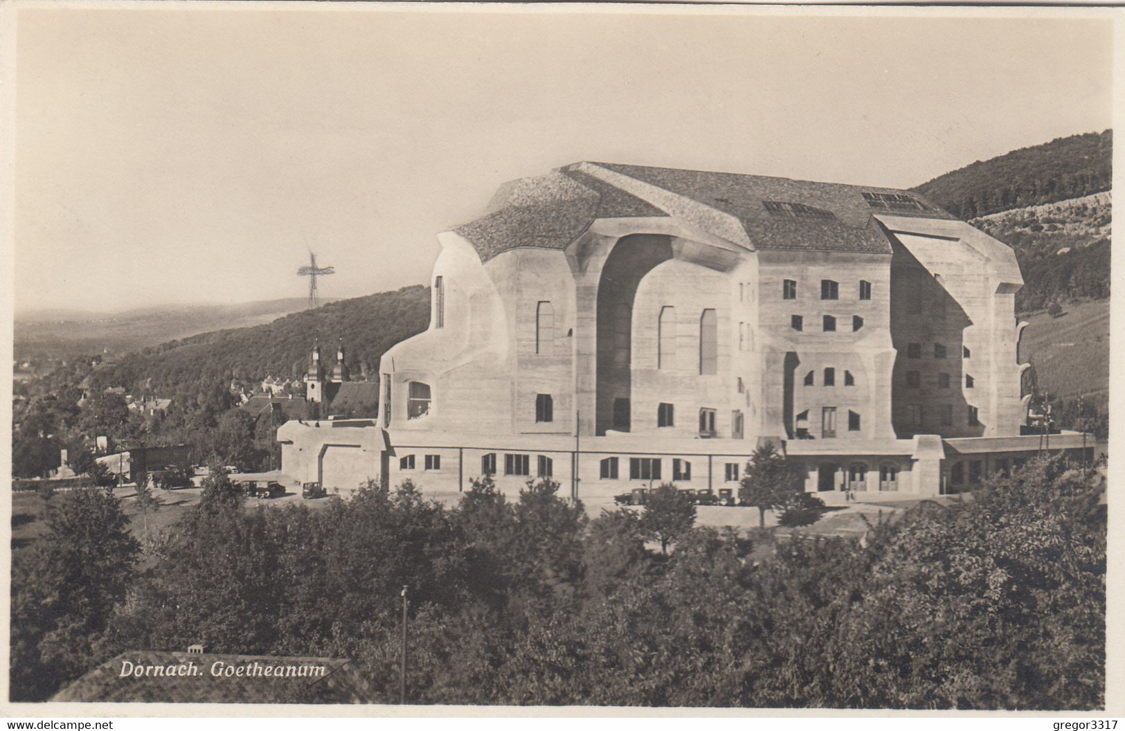 A1292) DORNACH - GOETHEANUM - Sehr Alte S/W AK - - Dornach