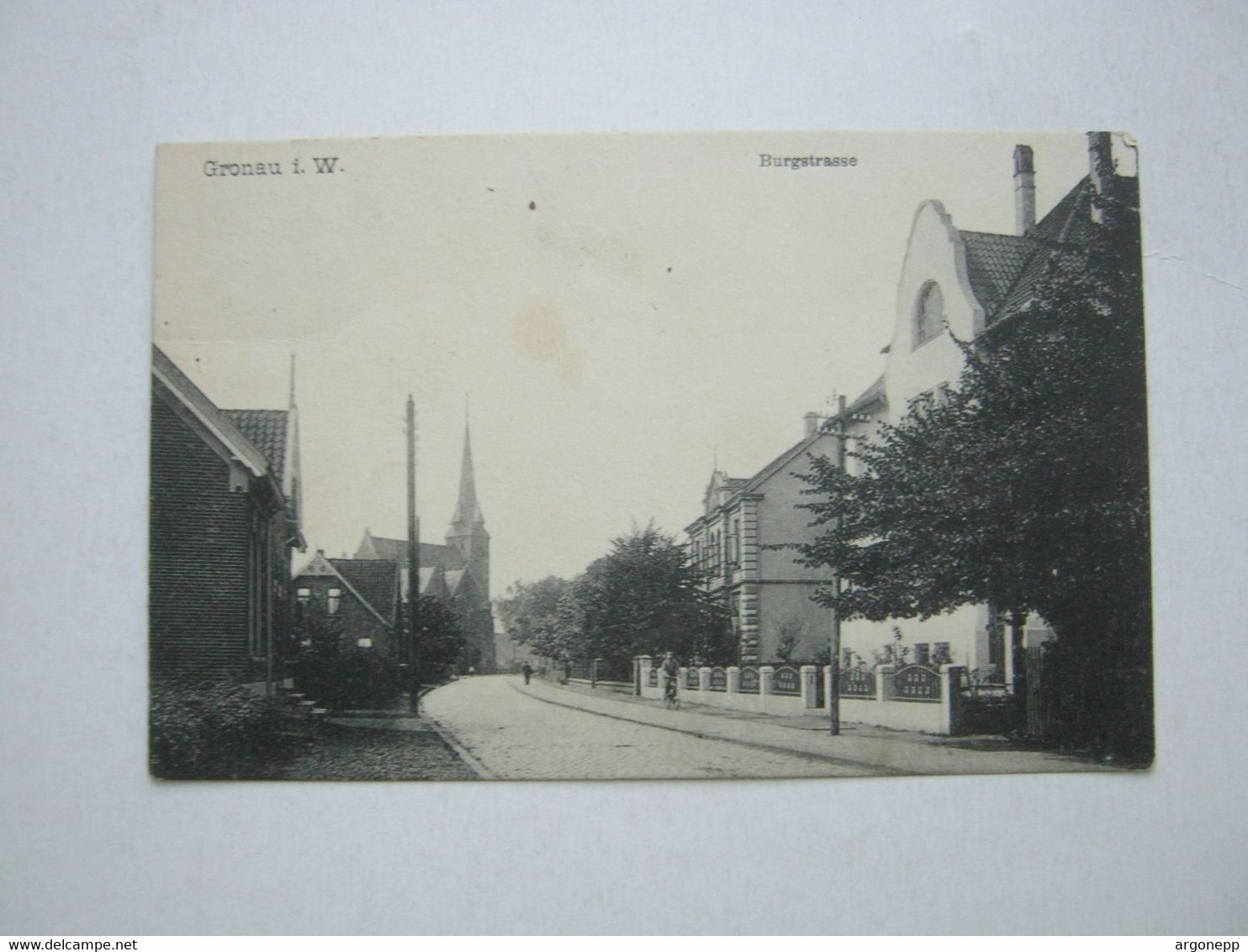 GRONAU     , Schöne Karte ,  2 Scans - Gronau