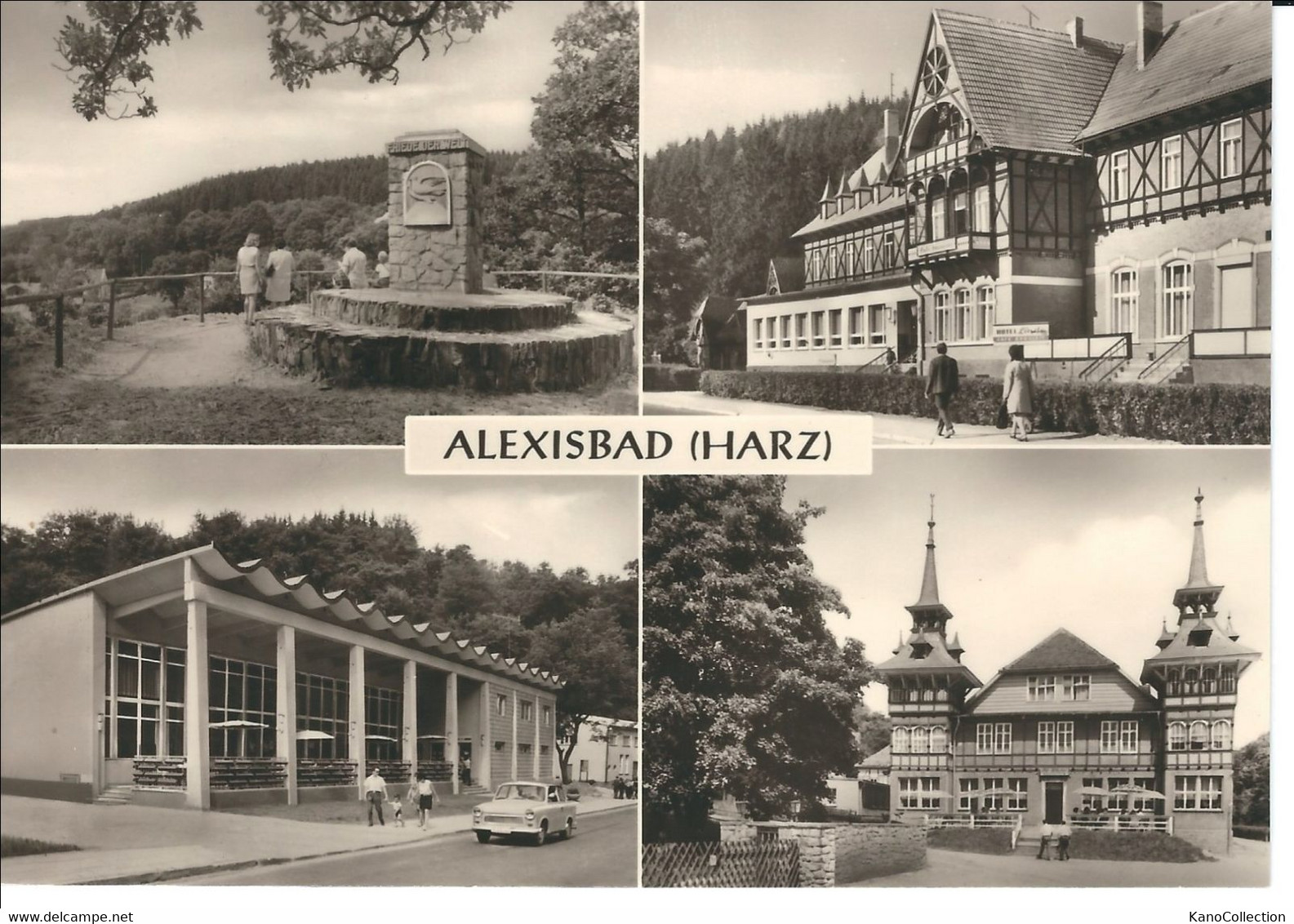 Alexisbad, Harz, Mehrbildkarte, DDR-Foto-AK, Nicht Gelaufen - Harzgerode