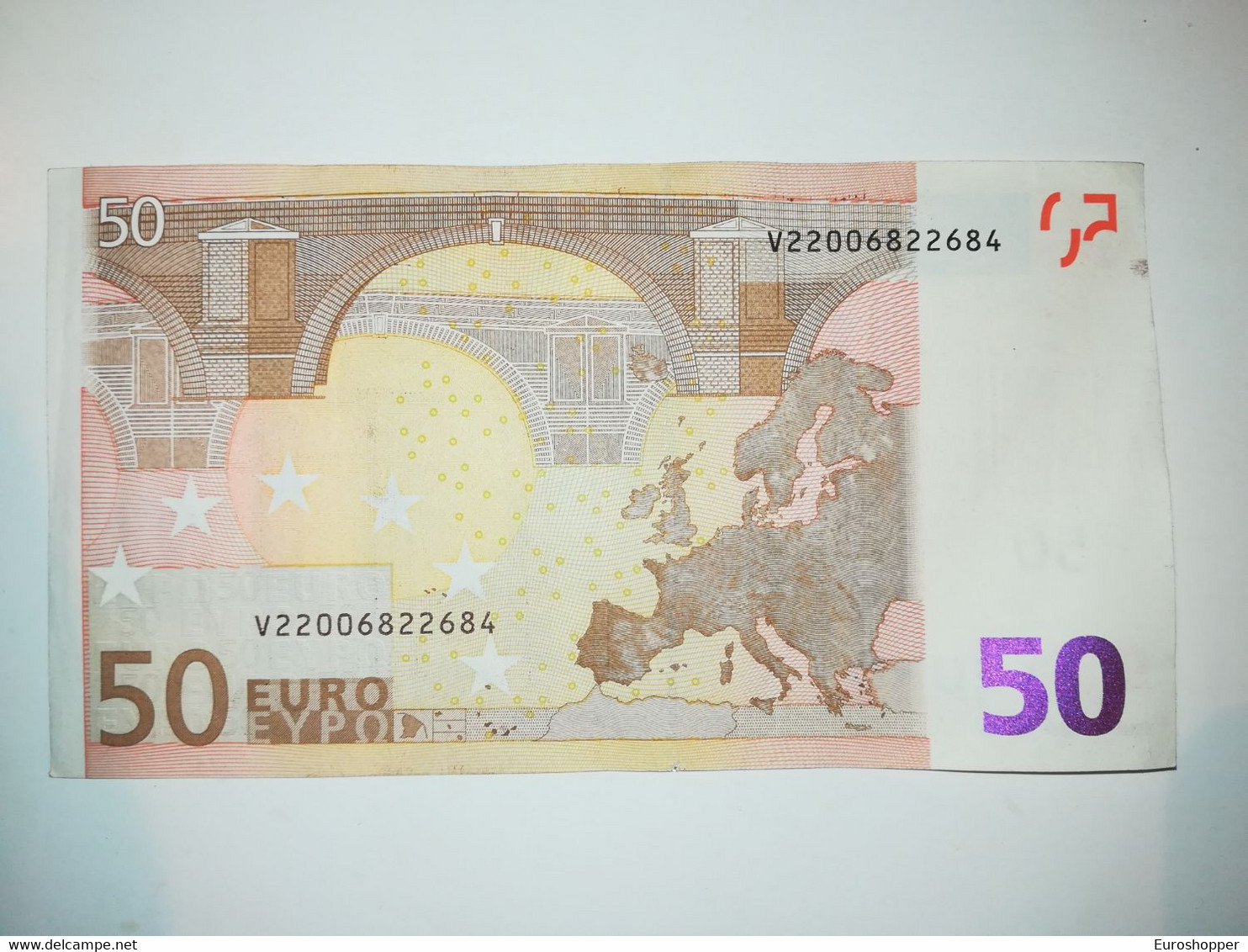 EURO - SPAIN 50 EURO (V) M020 Sign Trichet - 50 Euro