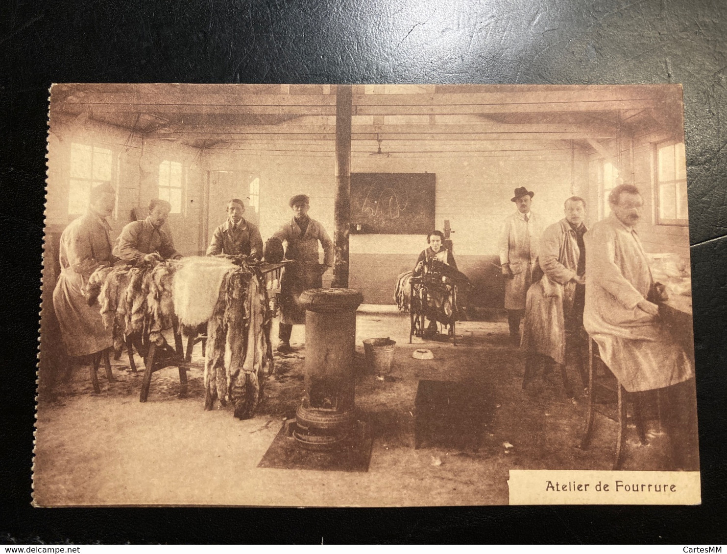 Atelier De Fourrure Woluwe St Pierre Bruxelles École De Rééducation Pour Soldats Invalides Rare - St-Pieters-Woluwe - Woluwe-St-Pierre