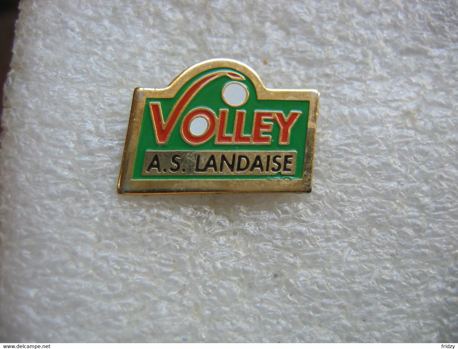 Pin's De L'AS Landaise De Volley Ball - Pallavolo