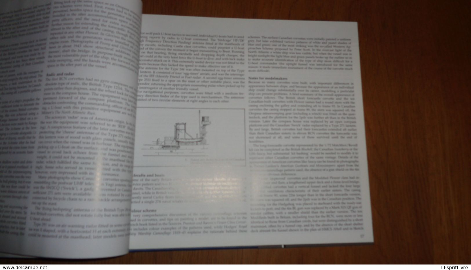 THE FLOWER CLASS CORVETTE AGASSIZ Anatomy Of The Ship Marine Royal Navy Royaume Uni UK Boat Guerre 40 45 Mer Atlantique - Kriege UK