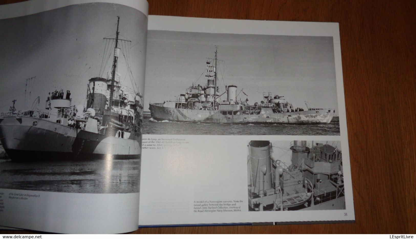 THE FLOWER CLASS CORVETTE AGASSIZ Anatomy of the Ship Marine Royal Navy Royaume Uni UK Boat Guerre 40 45 Mer Atlantique