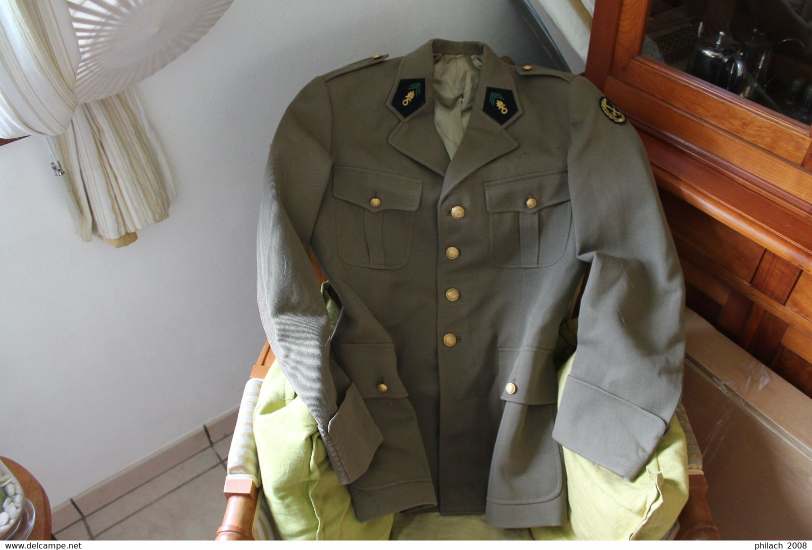 Tenue De Sortie Hiver D'un Sous Officier De La Légion étrangère Années 70 - Uniform