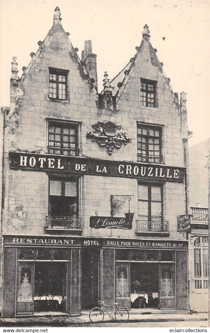 Tours       37         Hôtel. Restaurant       Hôtel De La Crouzille  - 2 - (voir Scan) - Tours