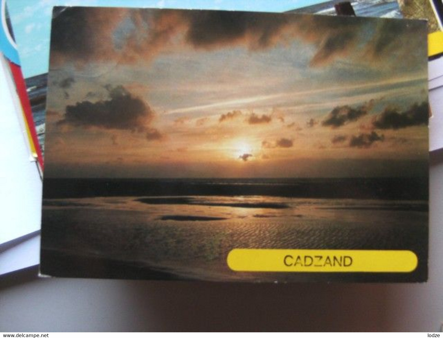 Nederland Holland Pays Bas Cadzand Met Ondergaande Zon - Cadzand