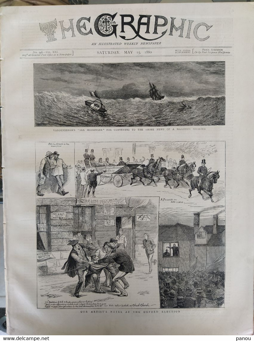 THE GRAPHIC NEWSPAPER MAGAZINE 546 / 1880 EQUESTRIAN FESTIVAL VIENNA AUSTRIA. GLADSTONE AFGHANISTAN. IRELAND CABUL KABUL - Autres & Non Classés