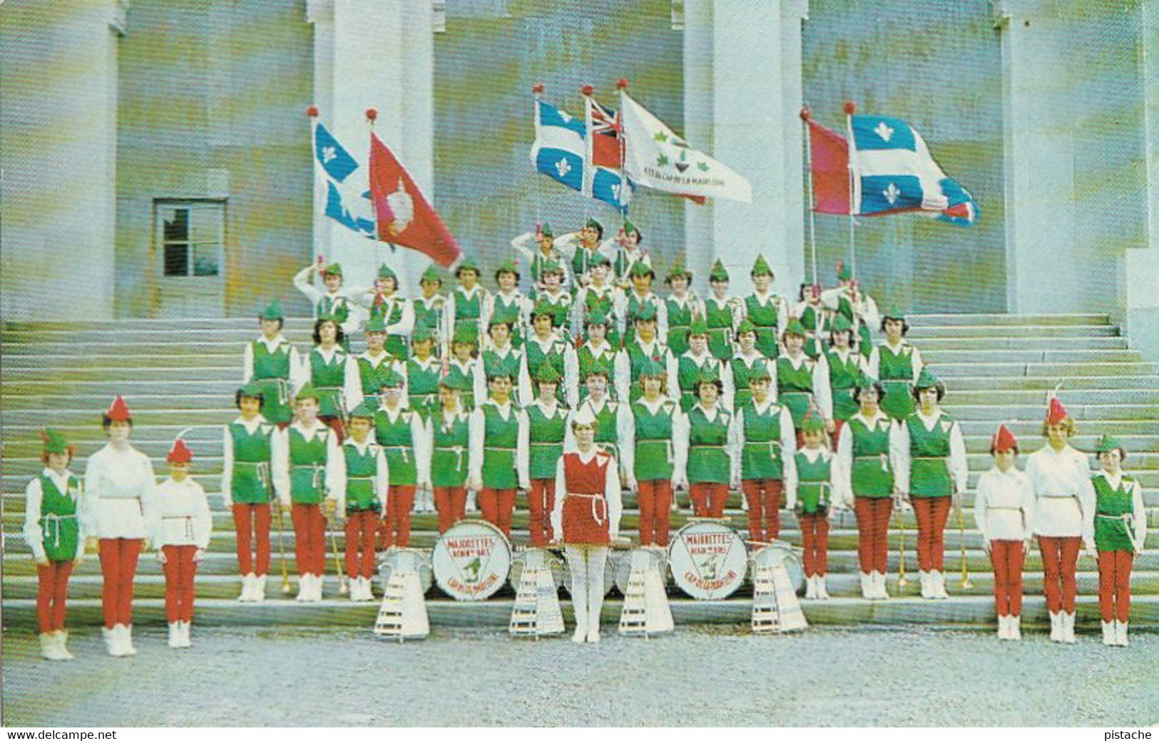 778 – Cap-de-la-Madeleine Trois-Rivières Québec – Majorettes Robin Des Bois – Cheerleaders – Exc. Condition – 2 Scans - Trois-Rivières