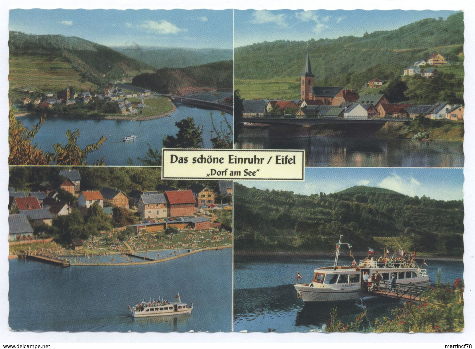 Das Schöne Einruhr Eifel Dorf Am See 1972 - Simmerath