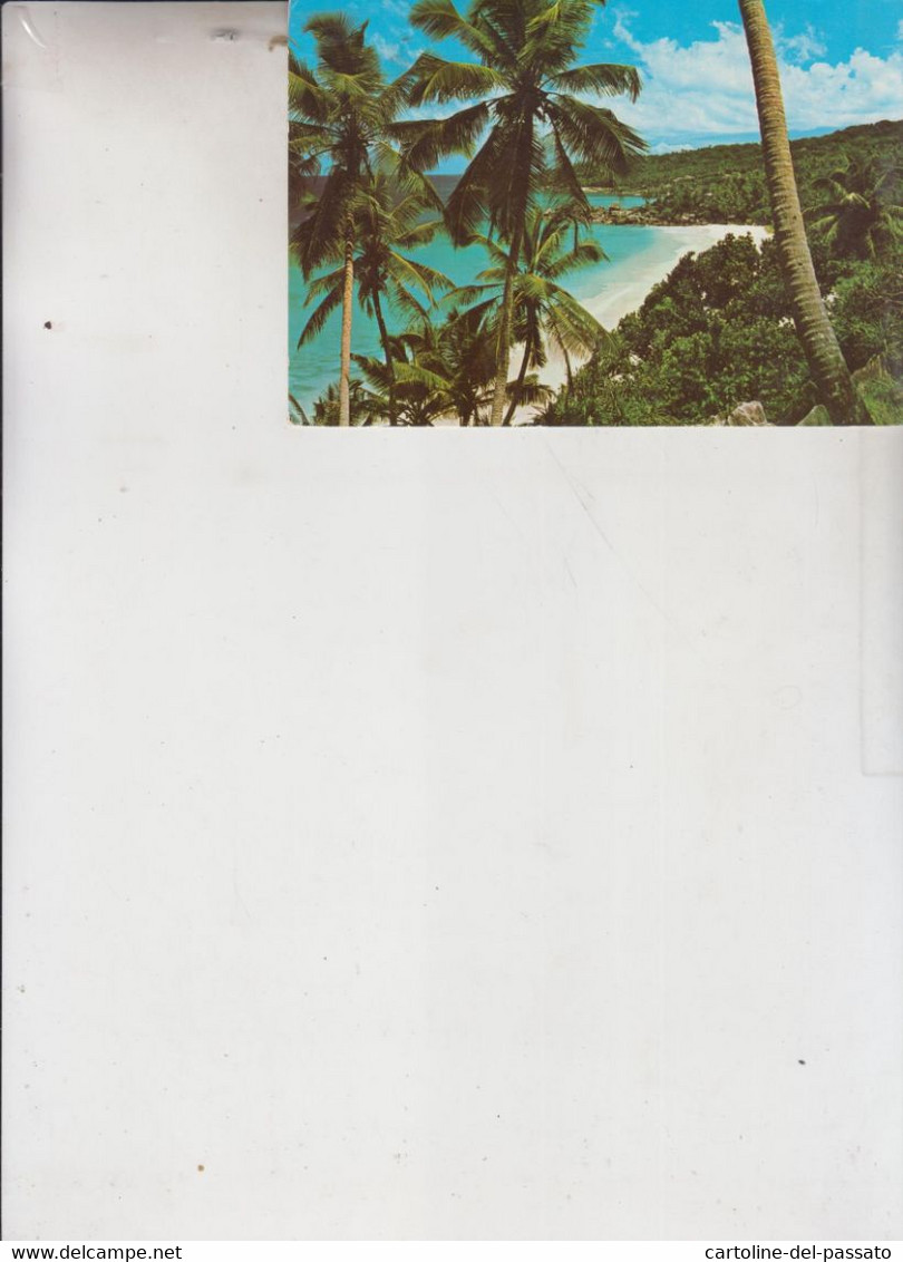 STORIA POSTALE FRANCOBOLLO COMMEMORATIVO SEYCHELLES PETIT ANSE - Seychelles