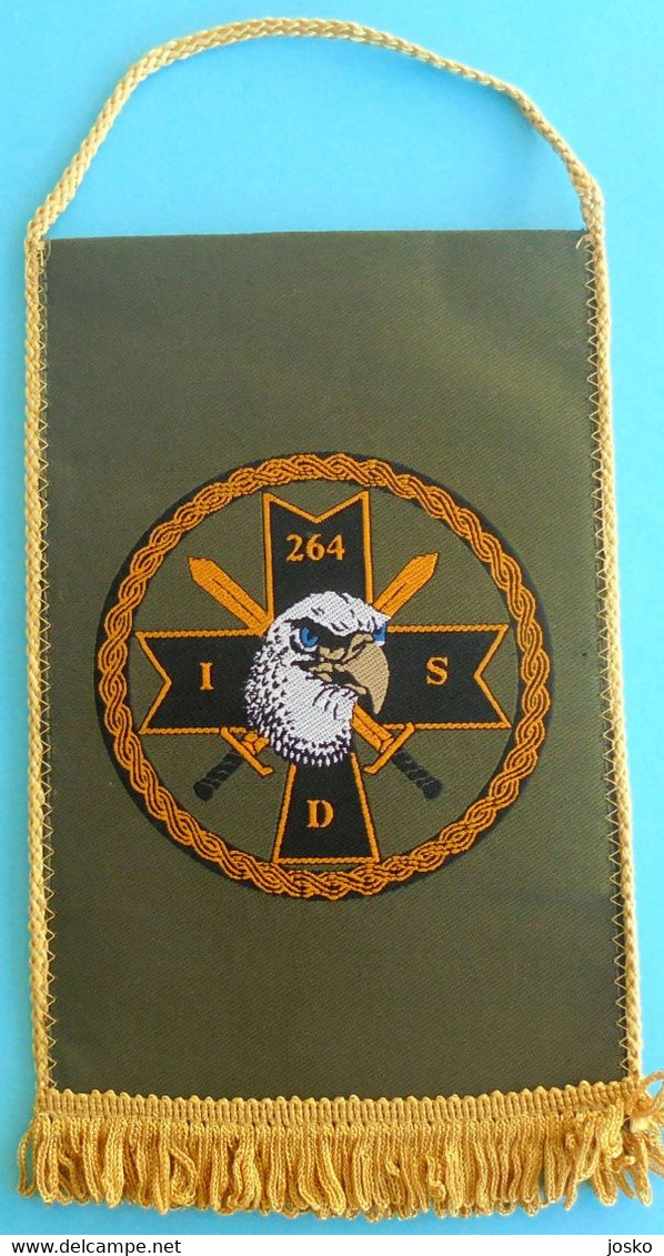 264 Reconnaissance-Sabotage Unit - Croatia Army Pennant * Reconnaissance-Sabotage Unit Croatie Kroatien Croazia Croacia - Flags