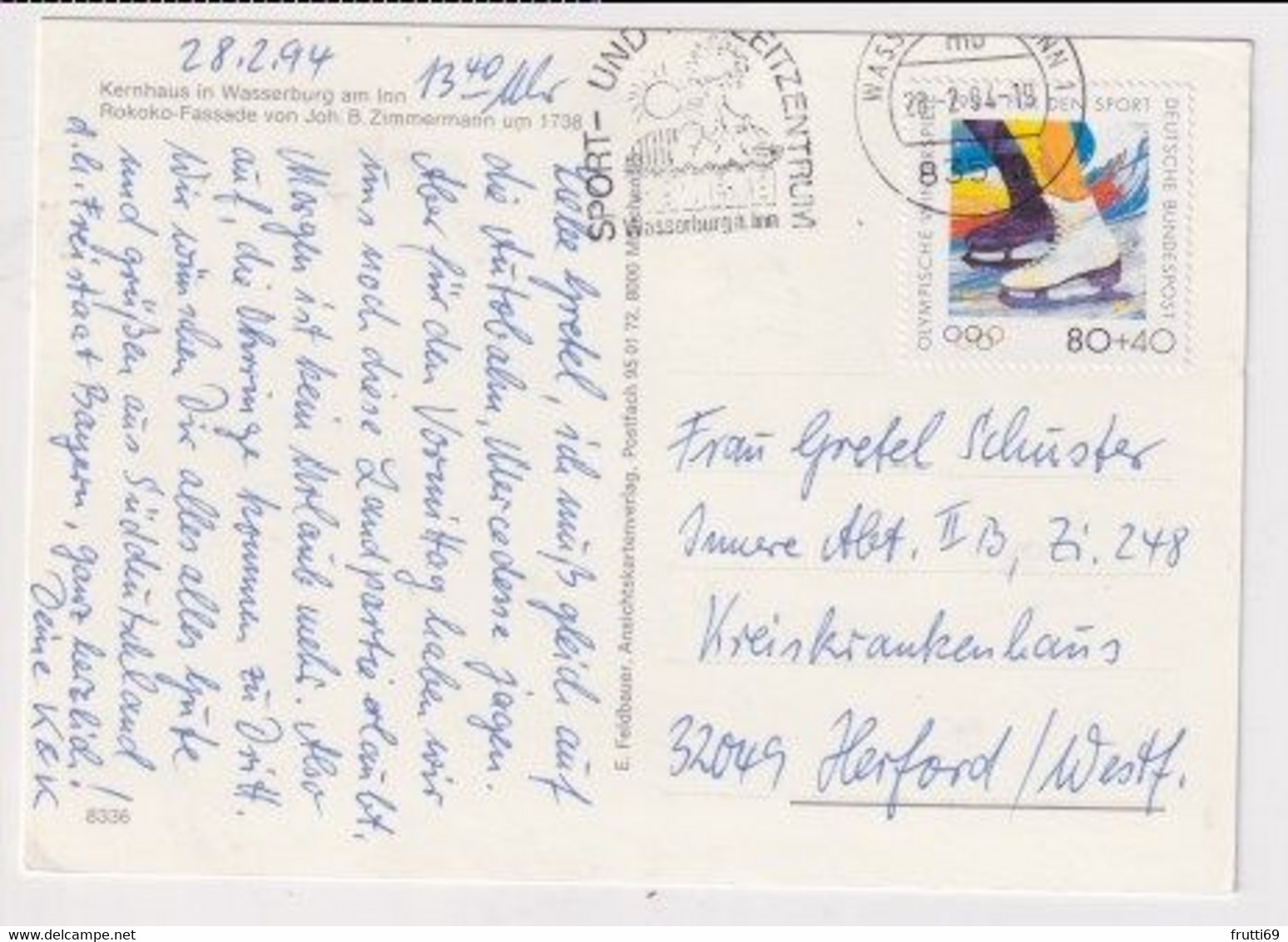 AK 06452 GERMANY - Wasserburg - Kernhaus - Wasserburg (Inn)