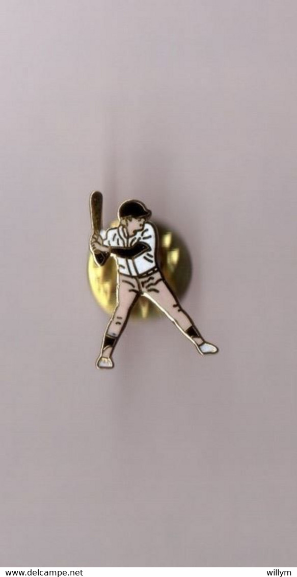 Pin's Baseball (signé Démons Et Merveilles) Petit - Hauteur: 2 Cm - Honkbal