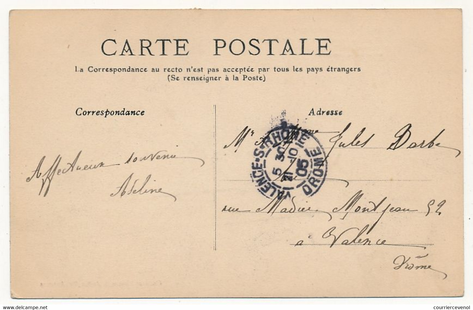 CPA - LE CHEYLARD (Ardèche) - Les Postes Et Télégraphes Et La Gendarmerie - Aubenas