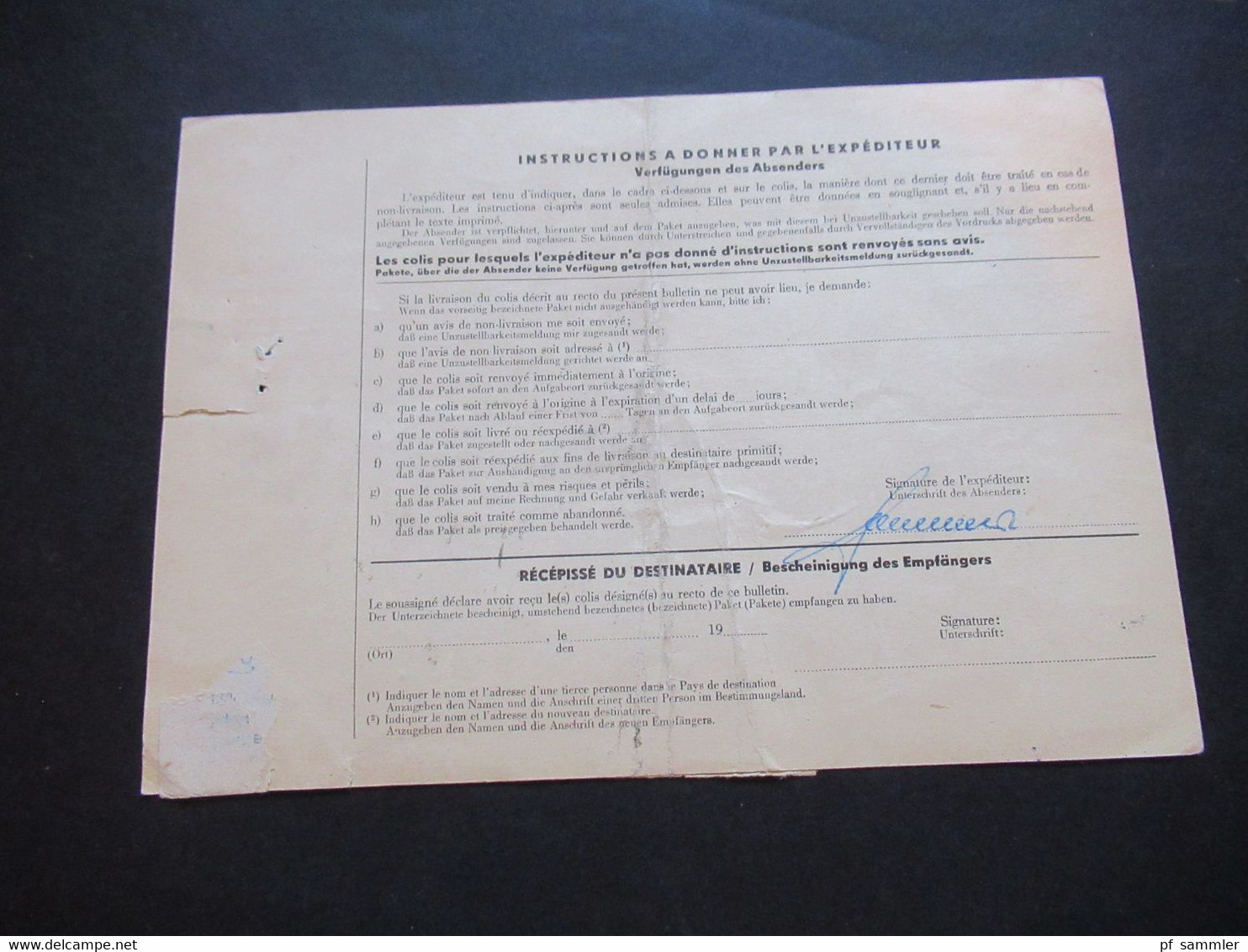 DDR 1963 Paketkarte Ulbricht Nr.937 MeF Senkrechter 3er Streifen Burg (Bz Magdeburg) Nach Brüssel Grüner Zollstempel - Cartas & Documentos