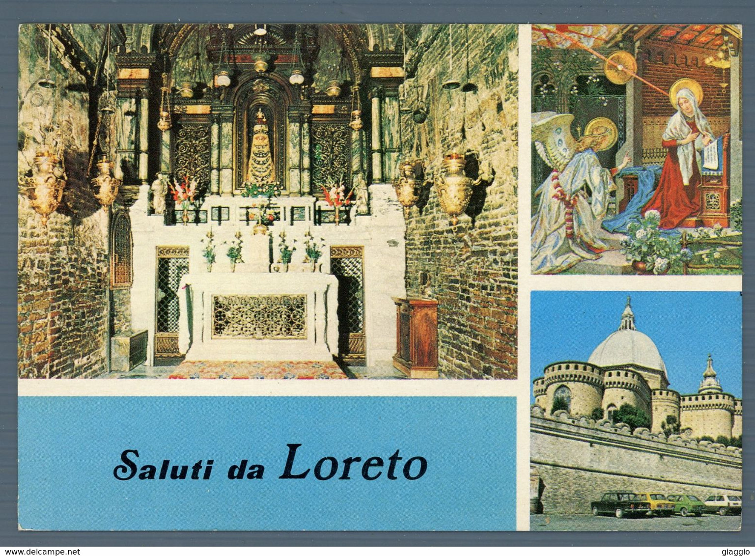 °°° Cartolina - Saluti Da Loreto Vedute Viaggiata ( F ) °°° - Ancona