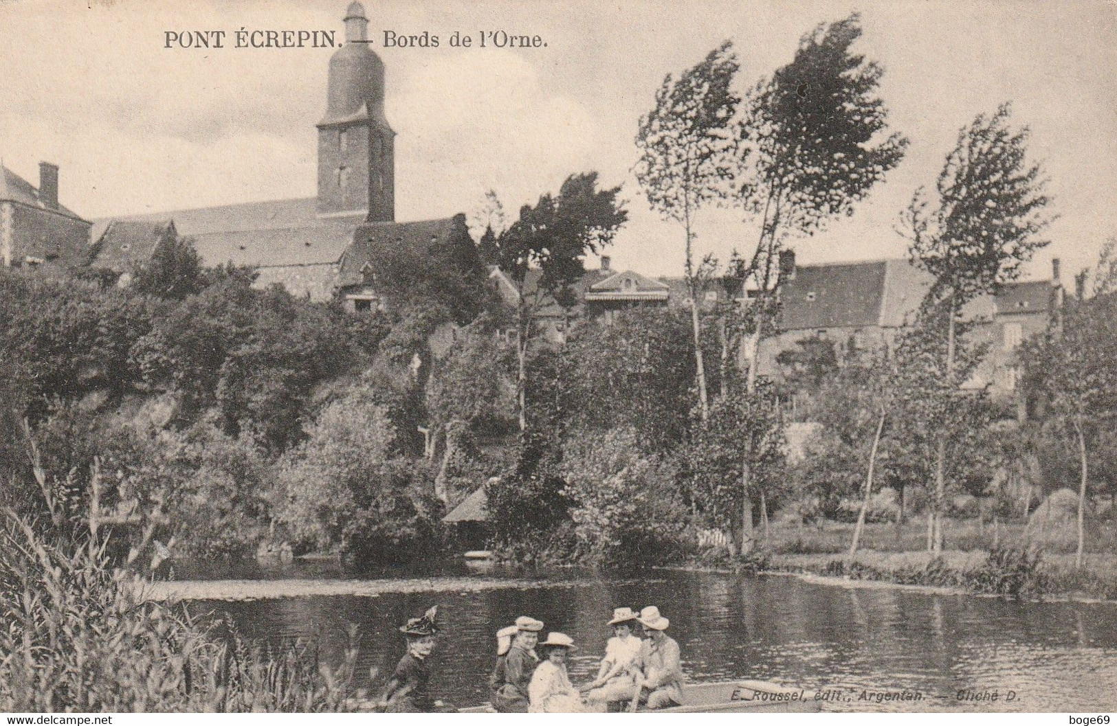 ( VIL) ORNE , PONT ECREPIN  Bord De L' Orne - Pont Ecrepin