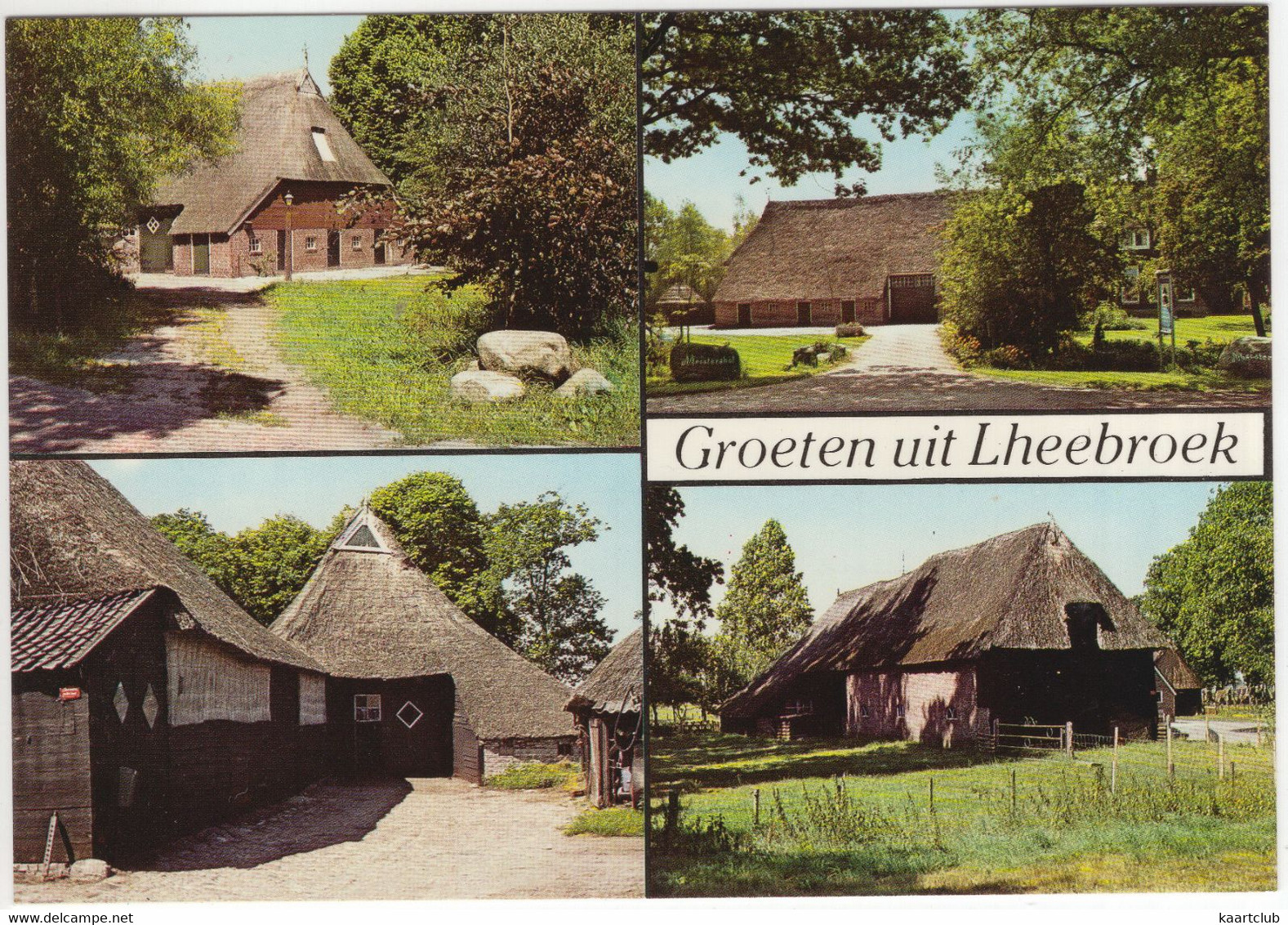 Groeten Uit Lheebroek - Camping-Kampeerboerderij 'Meisterhof' - (Dwingeloo, Drenthe,Holland) - Nr. L 9292 - Dwingeloo