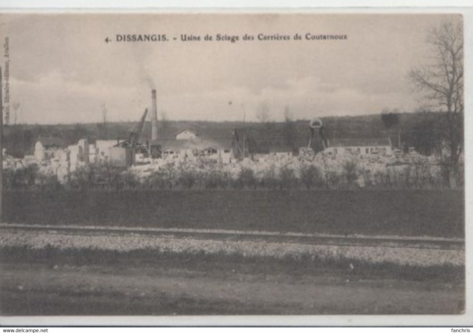 Dissangis- Usine De Sciage Des Carrières De Coutarnoux - Other & Unclassified