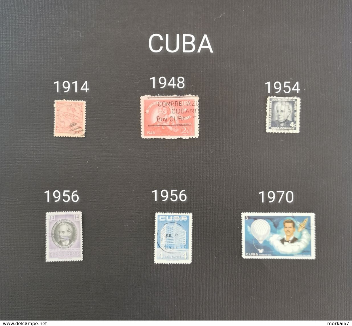 Lot De Timbres Oblitérés Pays Cuba - Collections, Lots & Séries