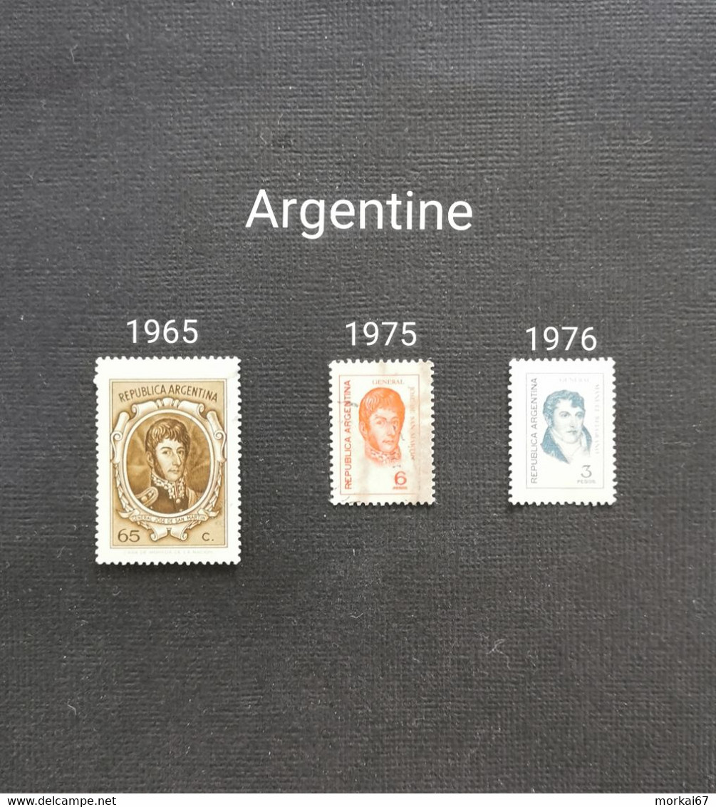 Lot De Timbres Oblitérés Pays Argentine - Lots & Serien