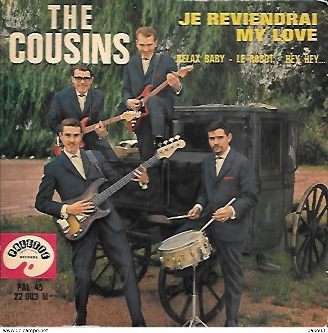 EP THE COUSINS  -- JE REVIENDRAI MY LOVE - Andere - Engelstalig