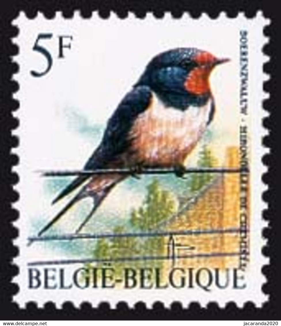 België 2475 - Vogels - Oiseaux - André Buzin - Boerenzwaluw - Hirondelle De Cheminée - Ungebraucht