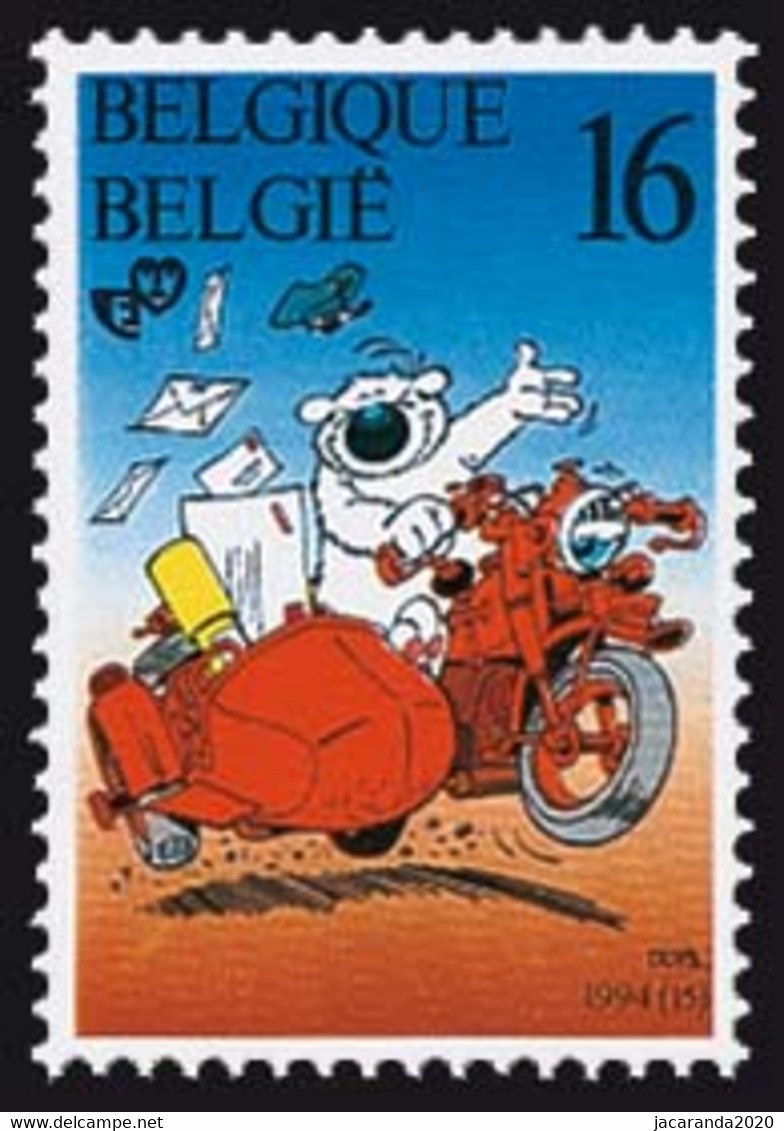 België 2578 - Jeugdfilatelie - Strips - BD - Comics - Dommel - Cubitus - Ungebraucht