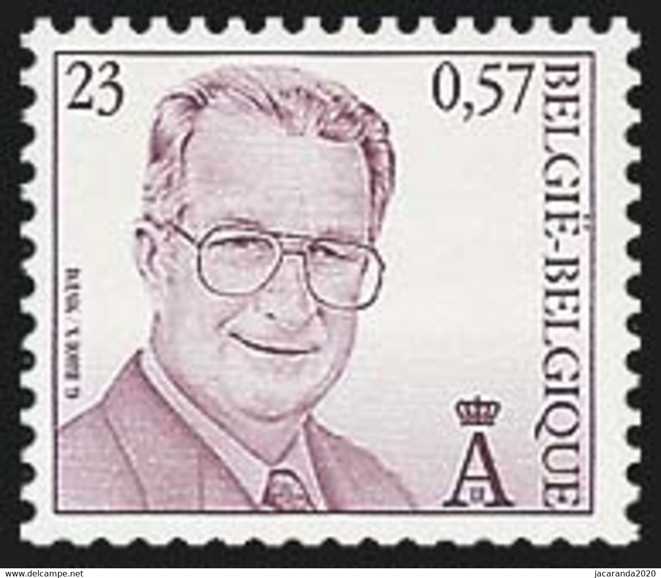 België 2933 - Koning Albert II - Roi Albert II - Rolzegel - Timbre Rouleau - Ungebraucht