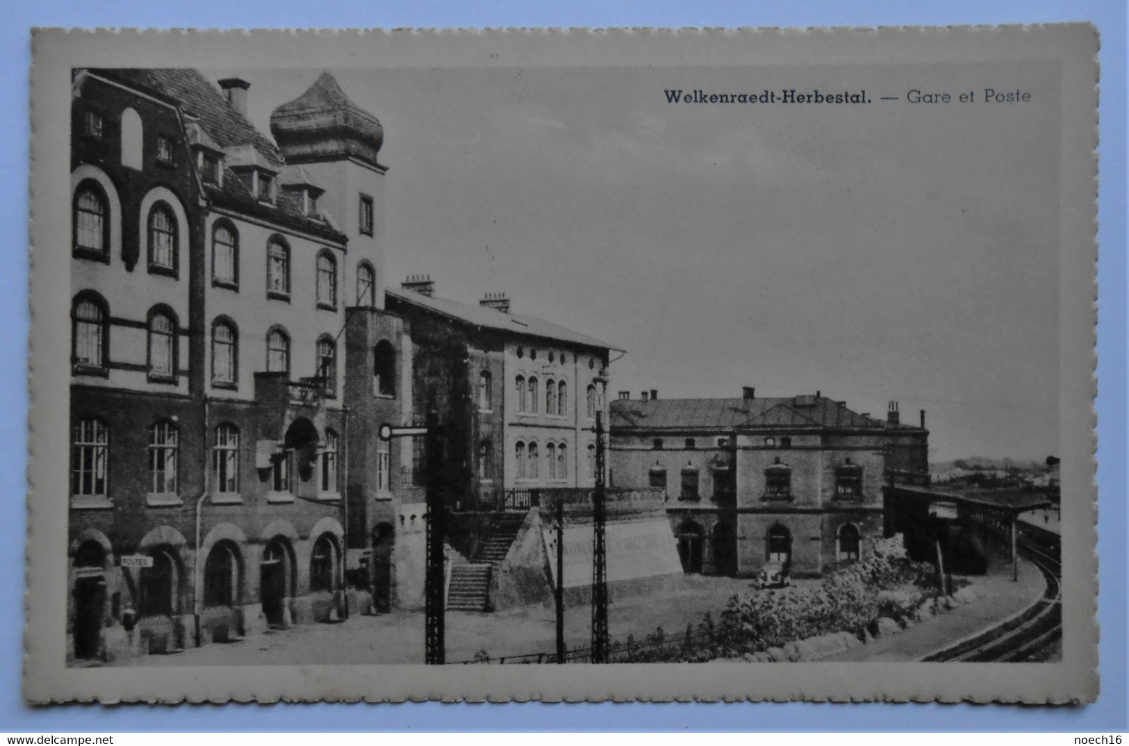 CP 1949 Welkenraedt-Herbestal - Gare Et Poste - Welkenraedt