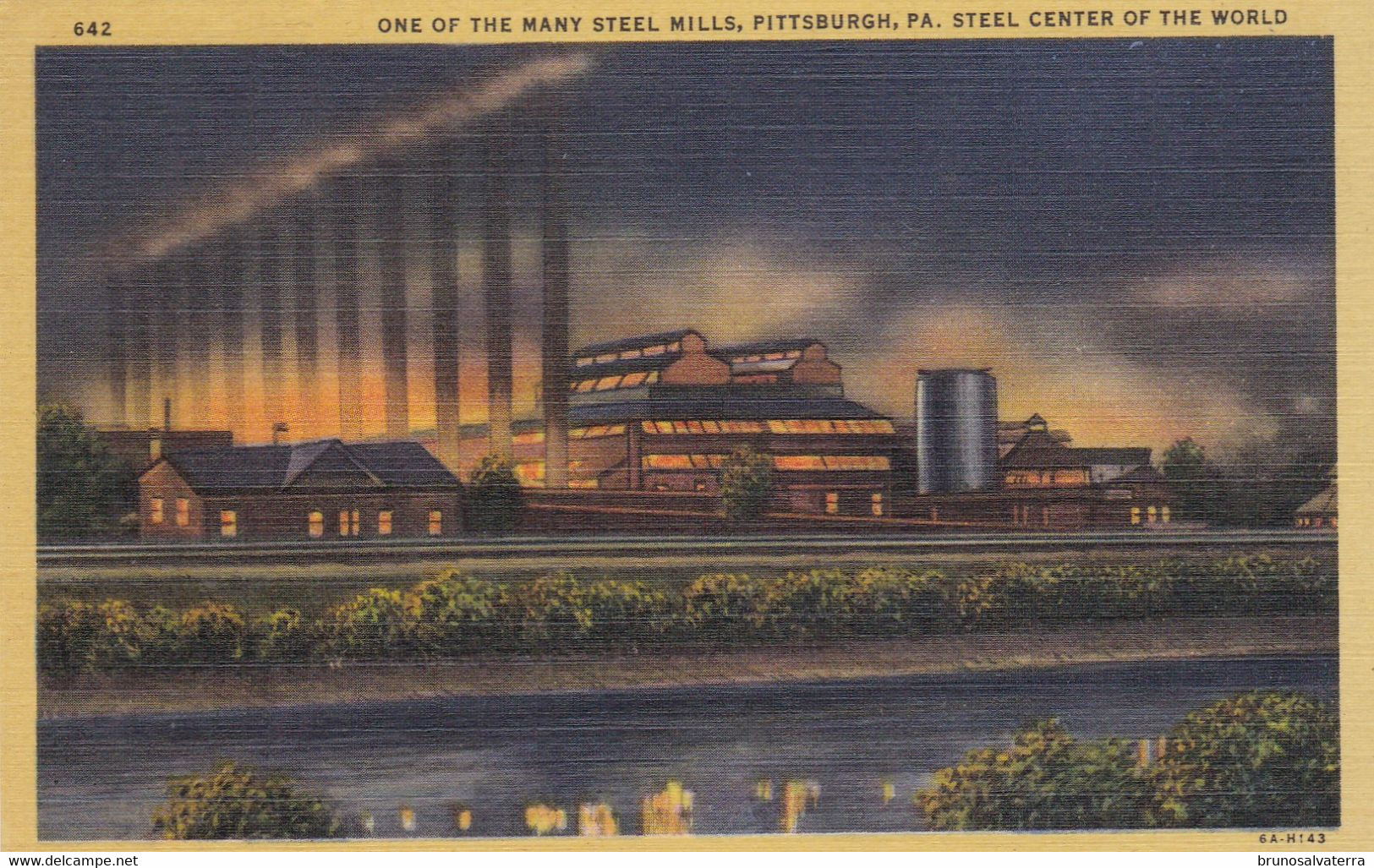 PITTSBURGH - One Of The Many Steel Mills... - Pittsburgh