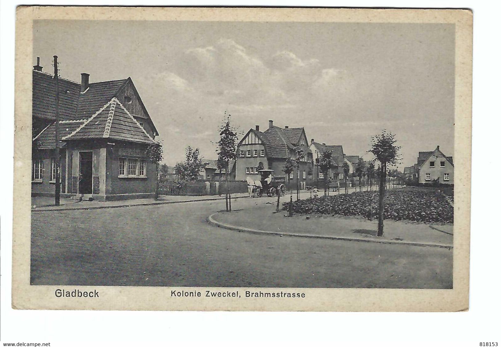 Gladbeck  Kolonie Zweckel , Brahmsstrasse - Gladbeck