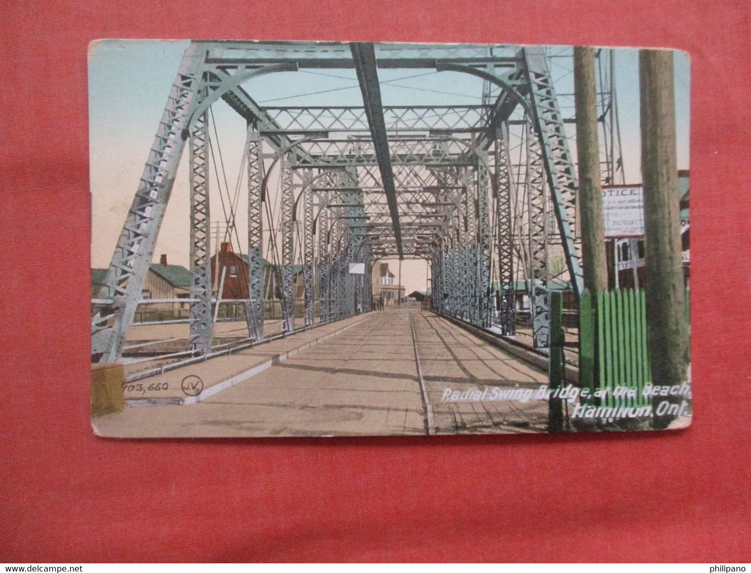 Radials Swing Bridge  At The Beach.   Hamilton  Canada > Ontario > Hamilton     Ref  5248 - Hamilton