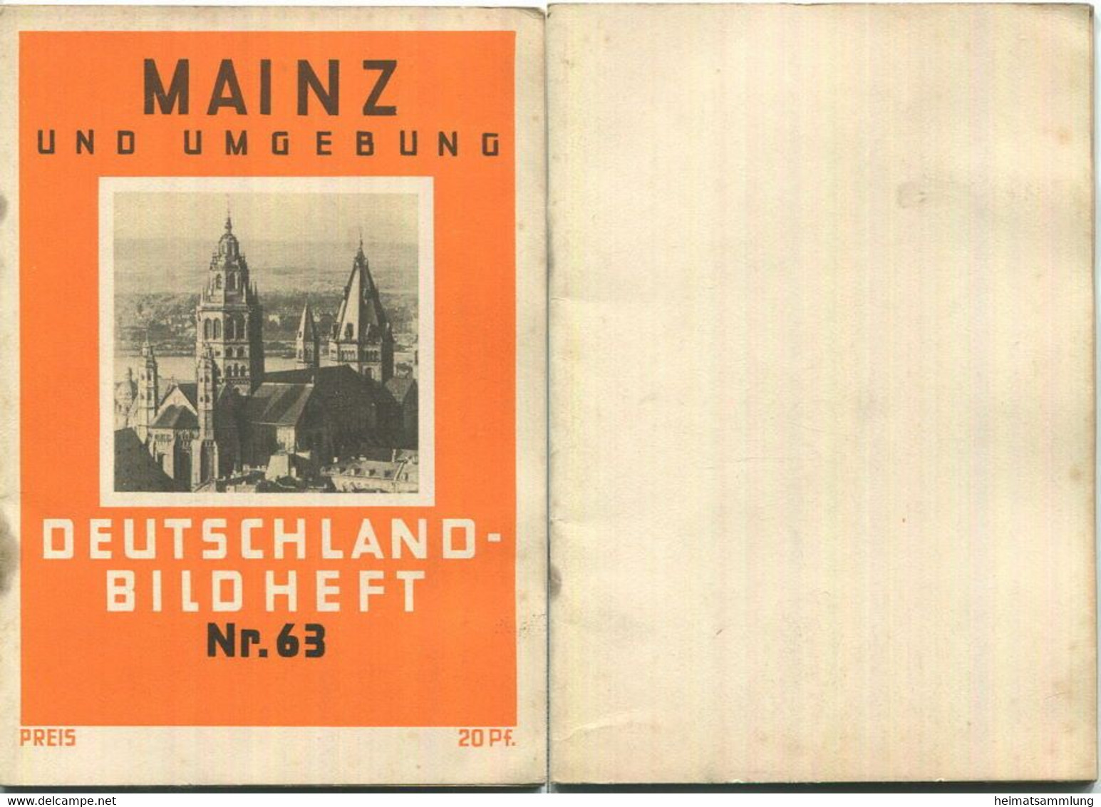 Nr. 63 Deutschland-Bildheft - Mainz Und Umgebung - Autres & Non Classés