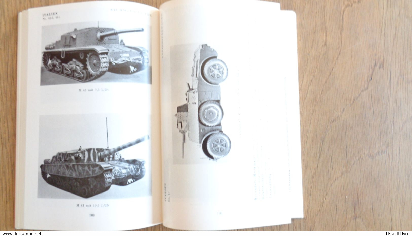 TASCHENBUCH DER PANZER 1943-1954 Senger Etterlin Blindés Tank Char Armée Alelmande Italienne Russe Américaine Française