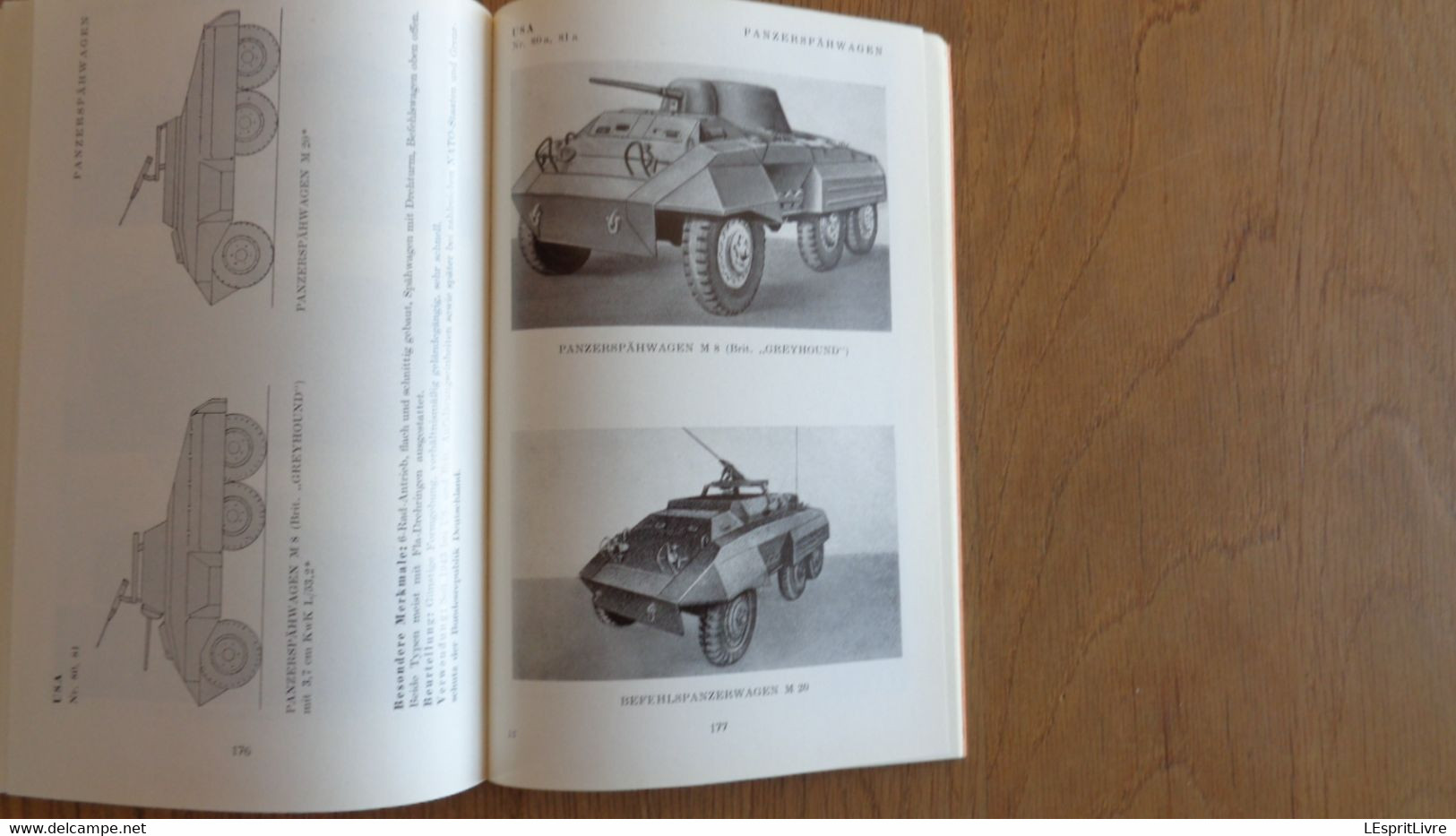 TASCHENBUCH DER PANZER 1943-1954 Senger Etterlin Blindés Tank Char Armée Alelmande Italienne Russe Américaine Française