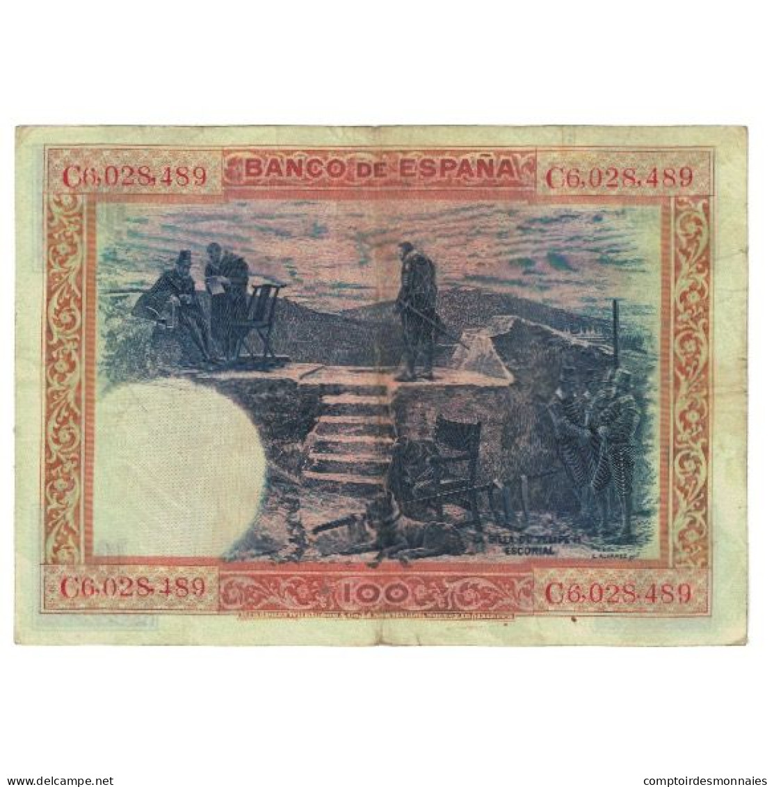 Billet, Espagne, 100 Pesetas, 1925, 1925-07-01, KM:69a, TB+ - 100 Pesetas