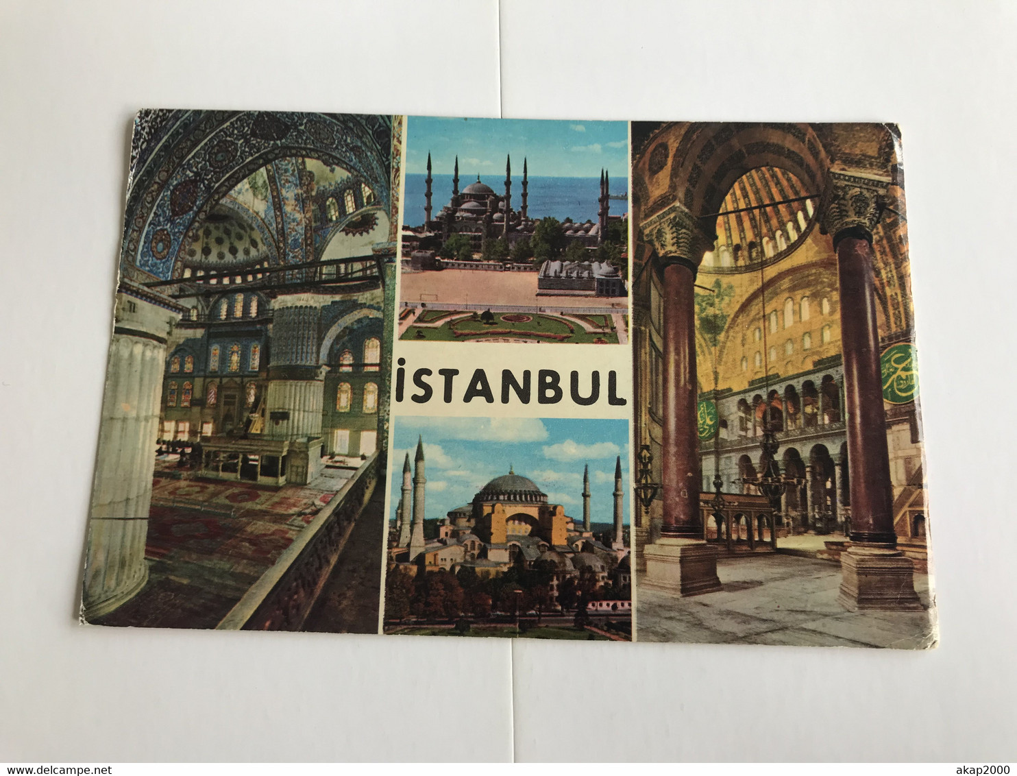 21254 Turkey Beylerbeyi 4 1976 Postmark İstanbul Postcard - Cartas & Documentos