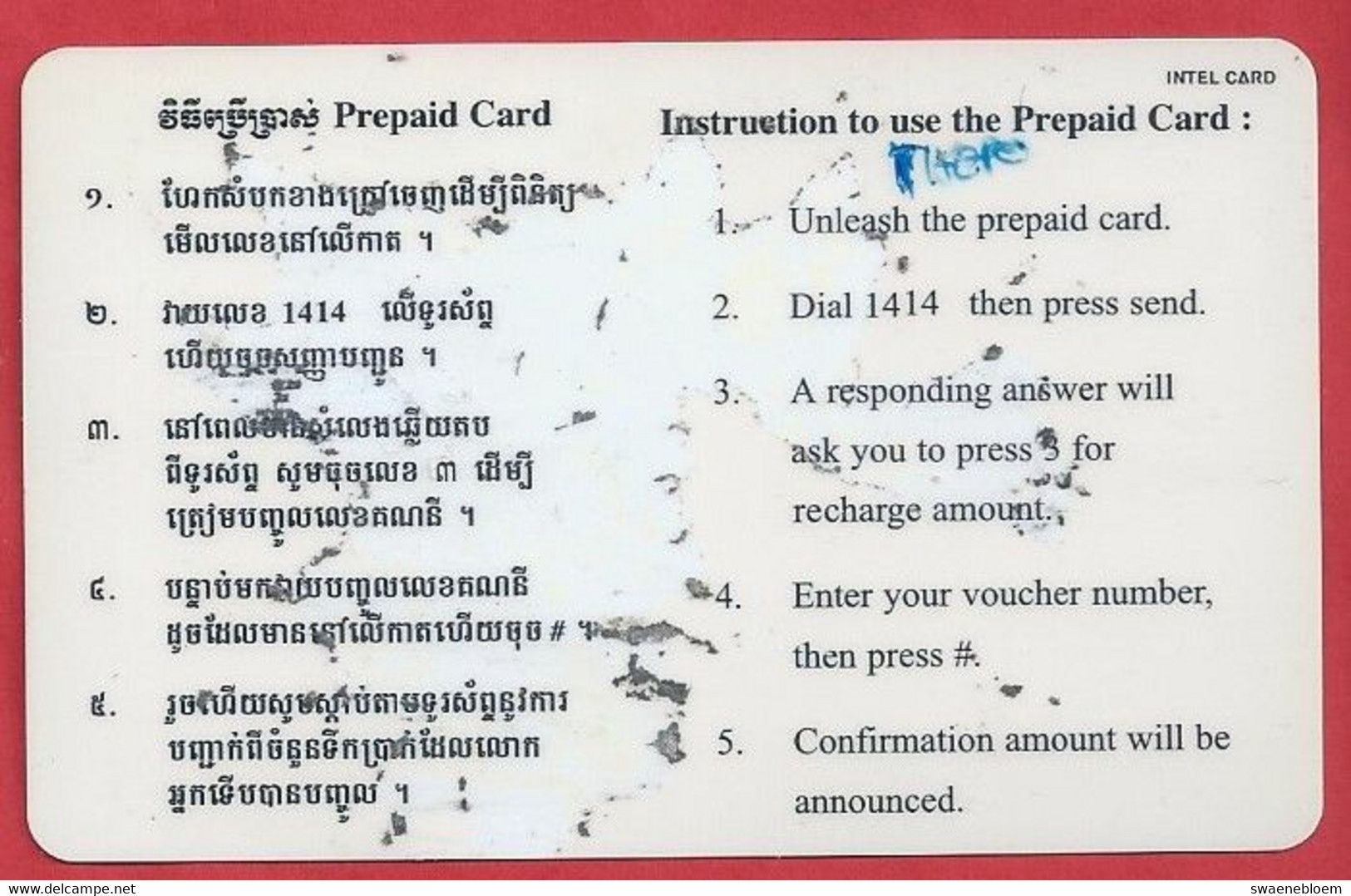 KH.- CAMBODJA. CAMBODIA. SHINAWATRA. E. CARD PREPAID. TELEPHONE CARD $25. USED. 011 EASY. ECONOMICAL. EXCEPTIONAL - Kambodscha