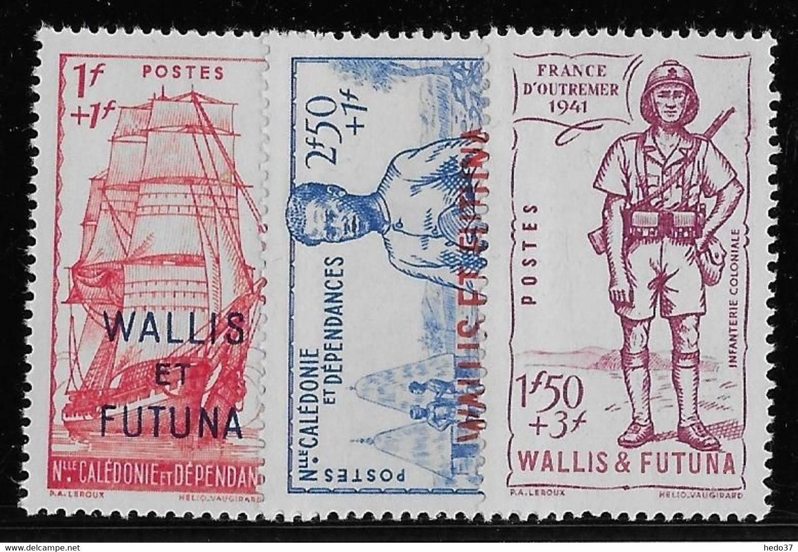 Wallis Et Futuna N°87/89 - Neufs ** Sans Charnière - TB - Ungebraucht