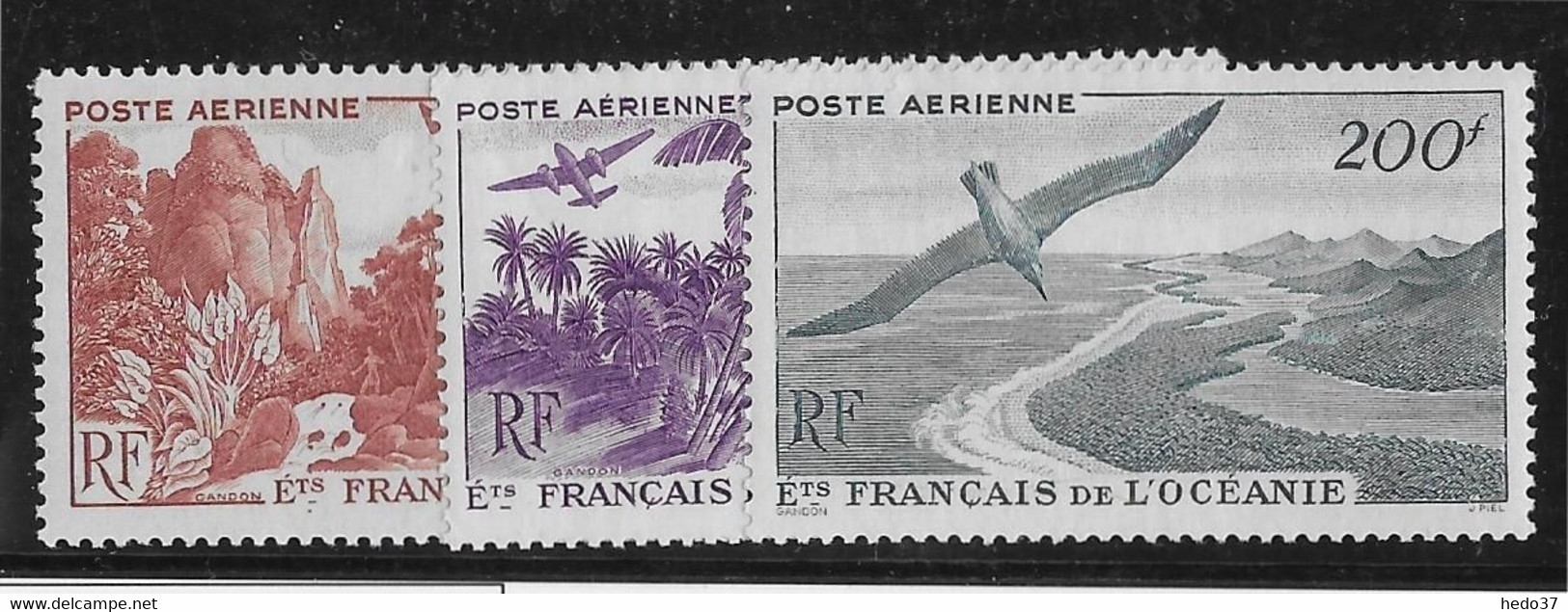 Océanie Poste Aérienne N°26/28 - Neuf * Avec Charnière - TB - Aéreo