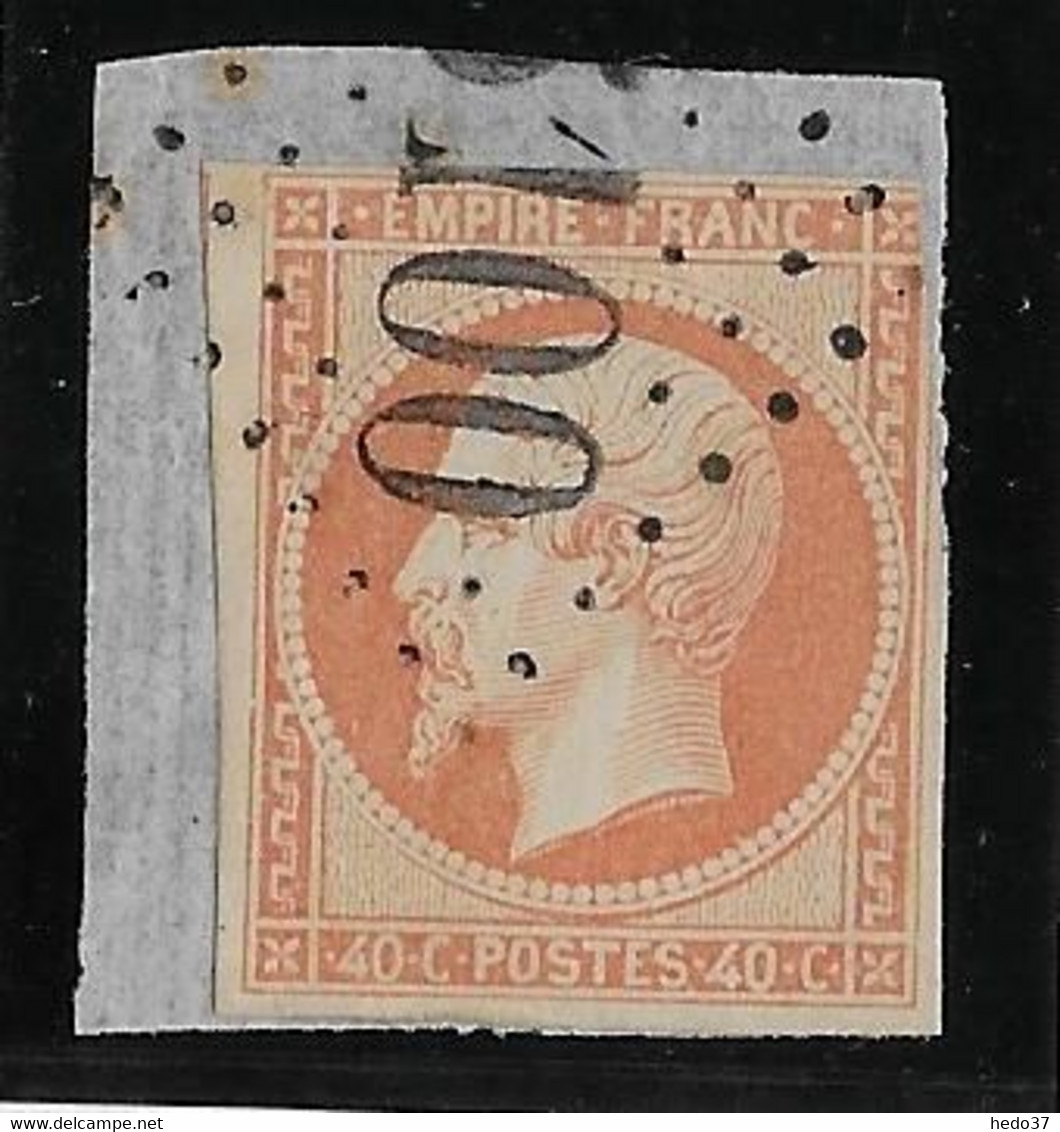 France N°16 Oblitéré GC 5100 Trebizonde - B/TB - Used Stamps